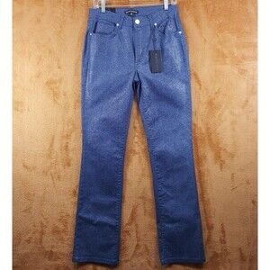 MONFRERE Jeans Mens Size 31 Blue Shimmer Bootcut CLINT Bootleg Stingray $398